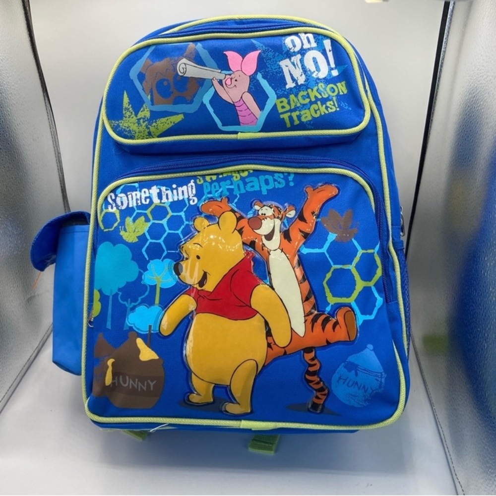 Blue Winnie the Pooh Backpack - Picture 4 of 6